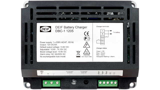 DEIF DBC-1 cargador de batería