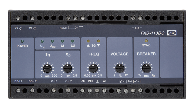 DEIF FAS-113DG sincronizador