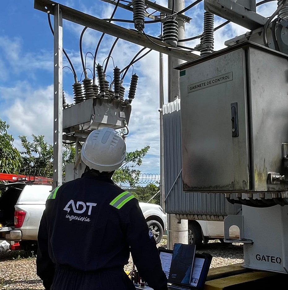 Pruebas a transformador de potencia