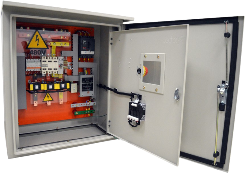 Gabinete de distribución eléctrica